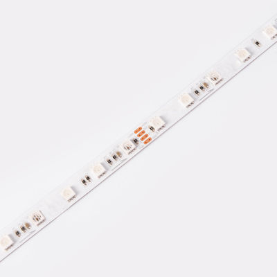 SPI Dijital SMD 5050 RGB LED Şerit Lambaları DC24V 14.4W 10mm RGBIC LED Şerit Lambaları