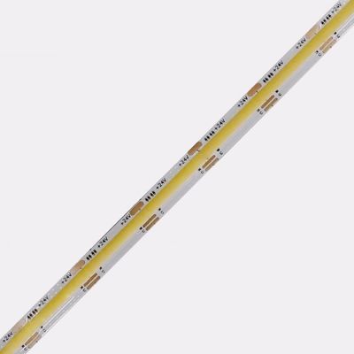CRI90 24VDC COB LED Şerit 2700K - 6000K CCT Düzenlenebilir 608 Çip/M 8mm LED Teyp
