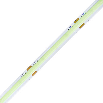 8mm Genişliği Buz Mavi COB LED Şerit DC24V Dot Free 10W/m Dot Free LED Şerit