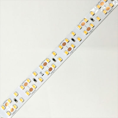 Çift Satır DC24V 15mm Genişlik Esnek LED Şerit Parlak Beyaz LED esnek kurdele