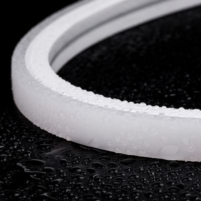 10*10mm Silikon Neon Şerit Kare 3 Yan Işık Ra90 IP67 Su geçirmez Neon Işık Şerit