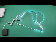 Manyetik Anahtarlı Dolap Aydınlatması ile Pil LED Şeridi Özelleştirme