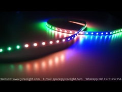 SPI Dijital SMD 5050 RGB LED Şerit Lambaları DC24V 14.4W 10mm RGBIC LED Şerit Lambaları
